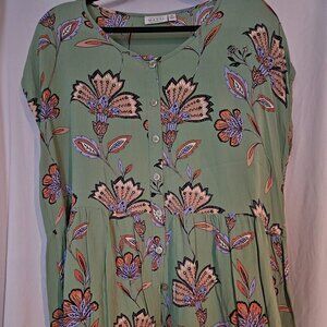 Masai Idali Peplum Blouse MED‎